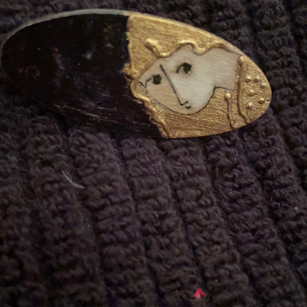 One of a kind NC designer pin